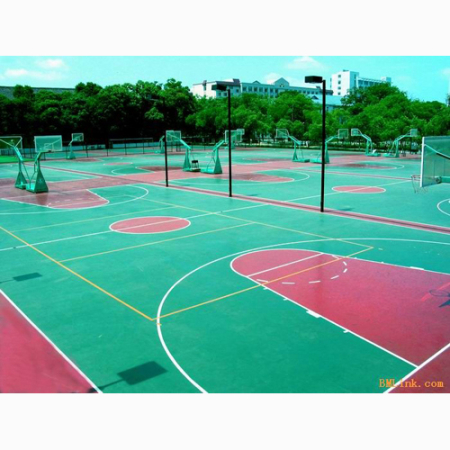 硅PU籃球場(chǎng)地