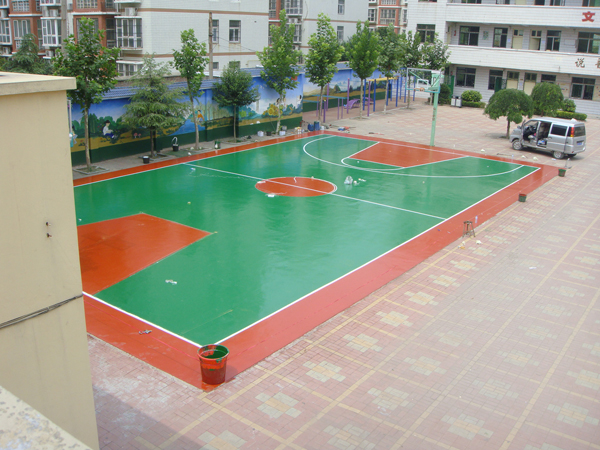 商丘市八一路小學(xué)籃球場(chǎng) 